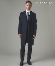 GOLD LABEL/WEB&一部店舗限定【COLOMBO】ピュアカシミヤ チェスターコート