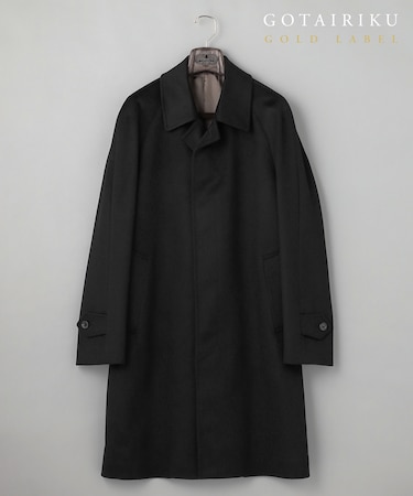 GOLD LABEL/WEB&一部店舗限定【COLOMBO】ピュアカシミヤ ステンカラーコート