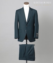 GOLD LABEL/WEB&一部店舗限定【DORMEUIL/ドーメル】インペリアルジェイド 通年スーツ(グリーン)