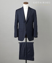 GOLD LABEL/WEB&一部店舗限定【DORMEUIL/ドーメル】インペリアルジェイド 通年スーツ(ネイビー)