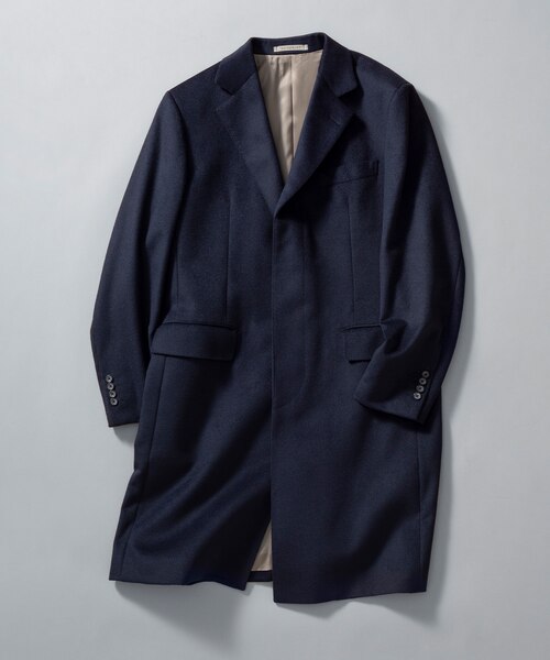 SHIPS any: PURE WOOL MELTON ダブル チェスターコート 25AW