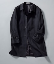 ライトウェイトアンゴラ ステンカラーコート