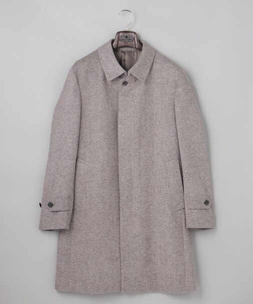ライトウェイトアンゴラ ステンカラーコート