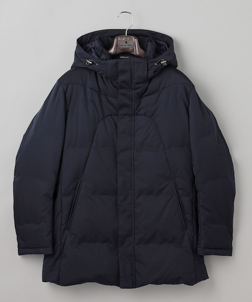 WEB限定【仕事で着られる】ドレスダウンコート_ストレッチツイル_25年新作