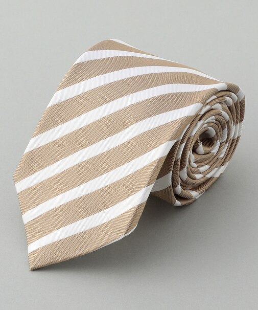 GOTAIRIKU別注【日本製】シルク ネクタイ_ストライプ柄