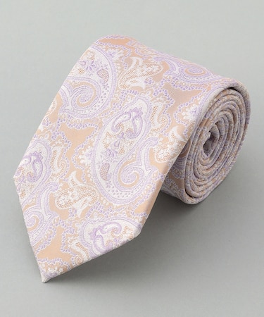 GOTAIRIKU別注【日本製】シルク ネクタイ_ペイズリー柄