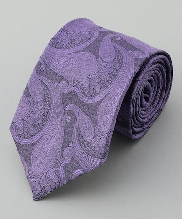 GOTAIRIKU別注【日本製】シルク ネクタイ_ペイズリー柄