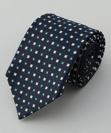 GOTAIRIKU別注【日本製】シルク ネクタイ_小紋柄