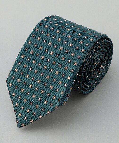 GOTAIRIKU別注【日本製】シルク ネクタイ_小紋柄