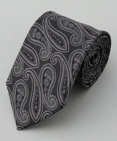 GOTAIRIKU別注【日本製】シルク ネクタイ_ペイズリー柄