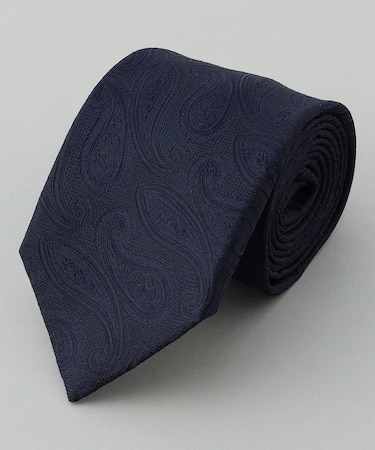 GOTAIRIKU別注【日本製】シルク ネクタイ_ペイズリー柄