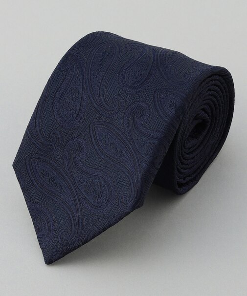 GOTAIRIKU別注【日本製】シルク ネクタイ_ペイズリー柄