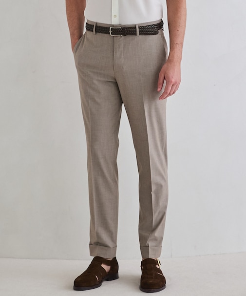 26年新作【ストレッチ/シワになりにくい/洗える】ハイパーストレッチ DRESS パンツ