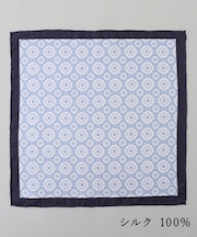 日本製【シルク100％】オリジナル柄チーフ（26年春夏）