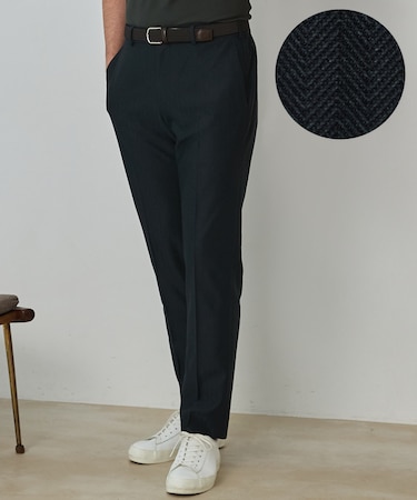 セットアップ対応【カイテキ７機能】ドライジャージー パンツ_ヘリンボーン柄(26年モデル)