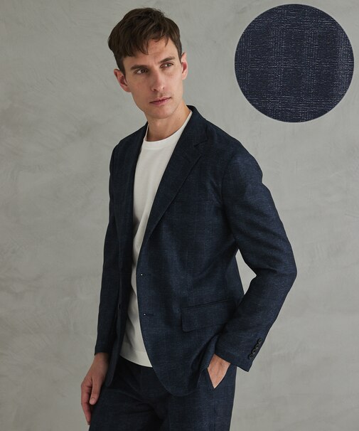 セットアップ仕様【猛暑対応の7機能】カラミ セットアップジャケット_グレンチェック(26年モデル)