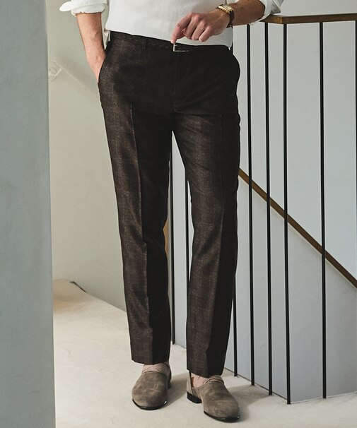 セットアップ仕様【猛暑対応の7機能】カラミ セットアップパンツ_グレンチェック(26年モデル)