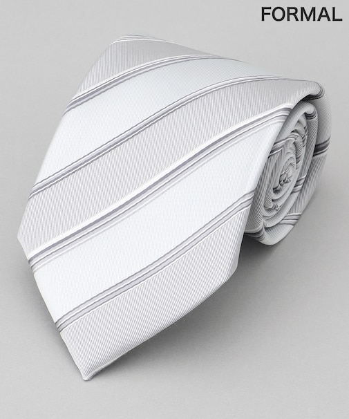 【WEAR BLACK】フォーマル用_ストライプ ネクタイ