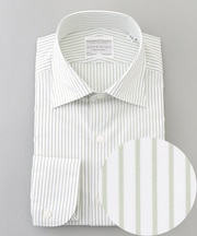 【形態安定】PREMIUMPLEATS_セミワイドカラー _通年ドレスシャツ(26年春夏限定色)