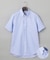 春夏向け【形態安定】SUMMERPREMIUMPLEATS_ボタンダウンカラー 半袖ドレスシャツ(25年モデル)