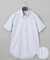 春夏向け【形態安定】SUMMERPREMIUMPLEATS_ボタンダウンカラー 半袖ドレスシャツ(25年モデル)