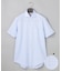 春夏向け/カラミ織【形態安定】SUMMERPREMIUMPLEATS_セミワイドカラー 半袖ドレスシャツ(26年限定モデル)