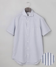 春夏向け【形態安定】SUMMERPREMIUMPLEATS_セミワイドカラー 半袖ドレスシャツ(26年限定色)