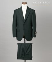 GOLD LABEL【DORMEUIL/ドーメル】インペリアルジェイド 通年スーツ_グリーン