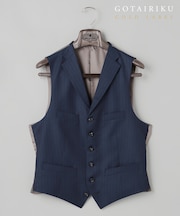 GOLD LABEL【DORMEUIL/ドーメル】インペリアルジェイド 通年スーツ_ネイビー