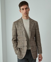 【Loro Piana Fabric】SILK AIRジャケット_ベージュ