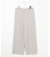 【WEB限定カラーあり/洗える/撥水加工】TRギャバ ワイドクロップドパンツ