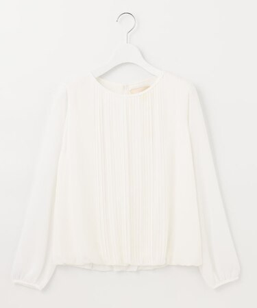 【洗える/ベーシックカラー】ロイヤルシフォン プルオーバー カットソー