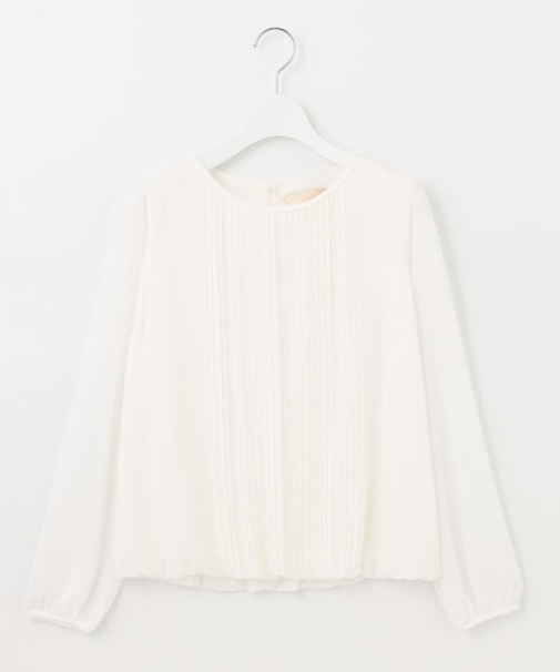 【洗える/ベーシックカラー】ロイヤルシフォン プルオーバー カットソー