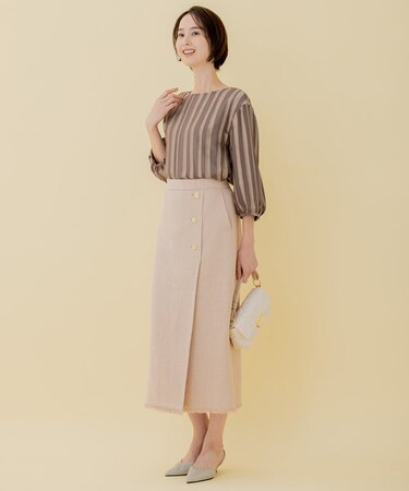 【セット可】ラミーブッチャー ストレートシルエットスカート