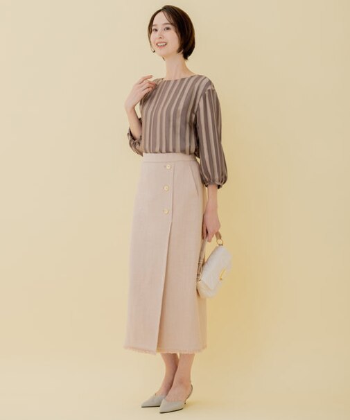 【セット可】ラミーブッチャー ストレートシルエットスカート