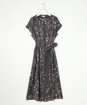 【ご好評につき追加生産・新色追加】ハーバルフロープリント ワンピース