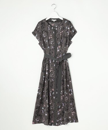 【ご好評につき追加生産・新色追加】ハーバルフロープリント ワンピース