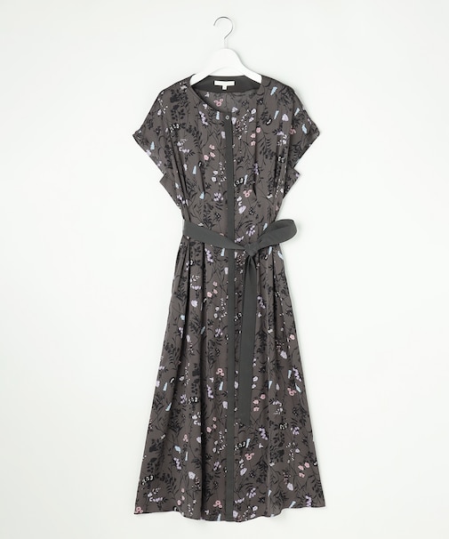 【ご好評につき追加生産・新色追加】ハーバルフロープリント ワンピース