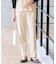 【WEB限定カラーあり・撥水加工】TRギャバテーパード パンツ