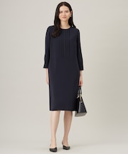 【セットアップ対応・洗える】トリアセダブルクロス ワンピース