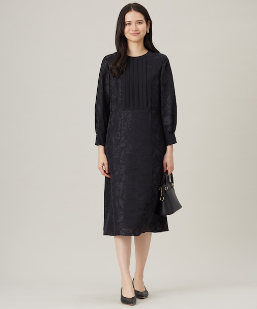 【洗える】オパールプリント ワンピース