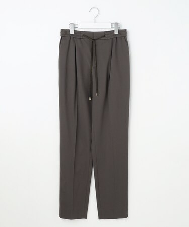 ライトフィールジャージータックテーパード パンツ