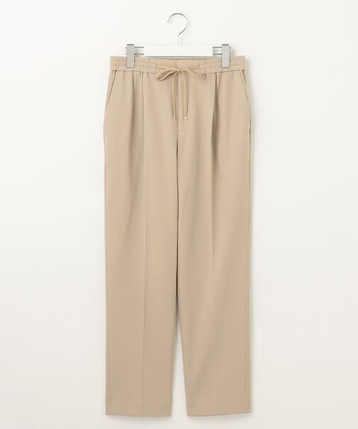 ライトフィールジャージータックテーパード パンツ