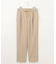 ライトフィールジャージータックテーパード パンツ