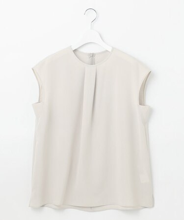 【セットアップ対応・UVカット・接触冷感・洗える】ライトストレッチ ブラウス