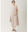 【WEB限定カラーあり・洗える】タッサーポプリンノースリーブ ワンピース