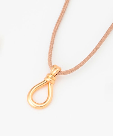 ノットモチーフコード ネックレス