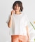 【カタログ掲載・洗える】レースエッジ Tシャツ&タンクトップセット トップス