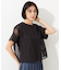 【カタログ掲載・洗える】レースエッジ Tシャツ&タンクトップセット トップス