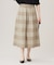【カタログ掲載・洗える】スラブシャンタン スカート